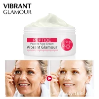 vibrant glamour peptide face cream anti aging wrinkle lift firming anti acne moisturizing nourish improve skin face cream