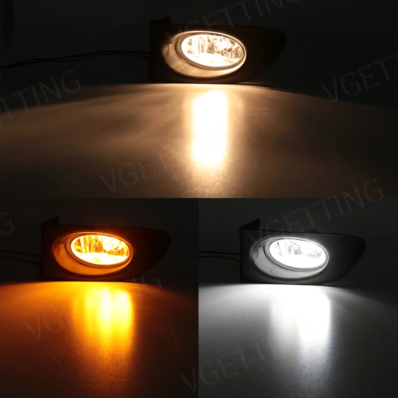 Фото Светодиодные противотуманные фары для Honda Fit/Jazz 2003 2004 2005 2006 2007 2 шт. автомобильный передний бампер RHD автомобильные аксессуары для дневсветильник света №5