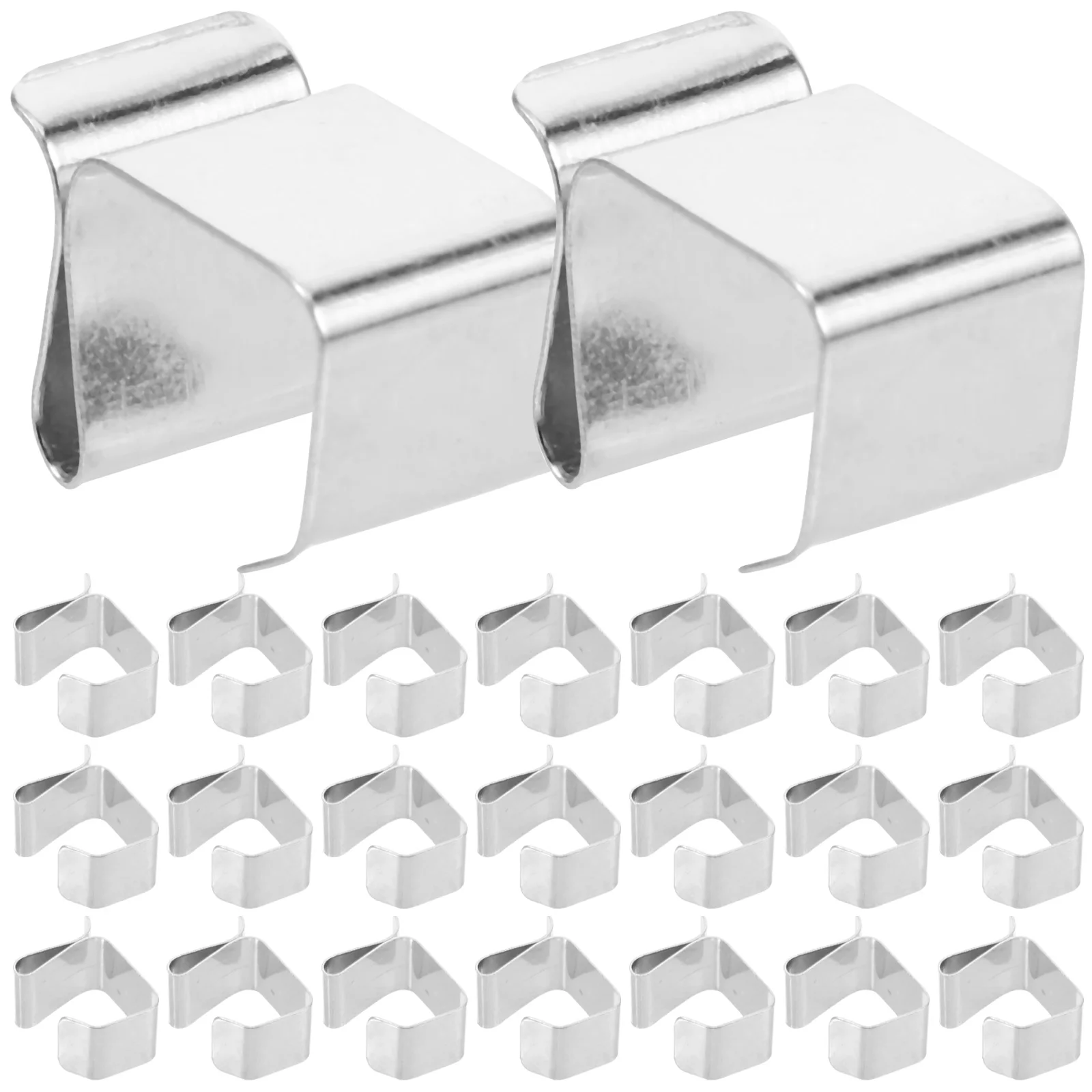 

50 шт., съемные зажимы из марганцевой стали