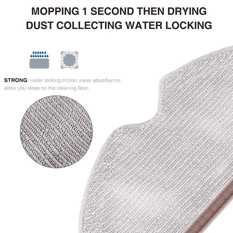 

Mops Accessories Full Coverage For Xiaomi Roborock S5 MAX S50 S55 Roborock S6 S6 MAXV Vacuum Cleaner Mops