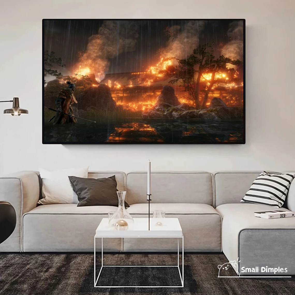 Sekiro Shadows Die Twice Game Poster Canvas Art Print Home Decoration Wall Painting ( No Frame )