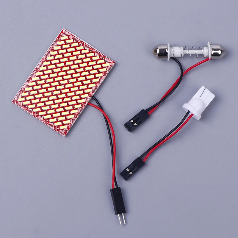 Белый T10 W5w Cob 117SMD Автомобильный светодиодный светильник для чтения на крыше