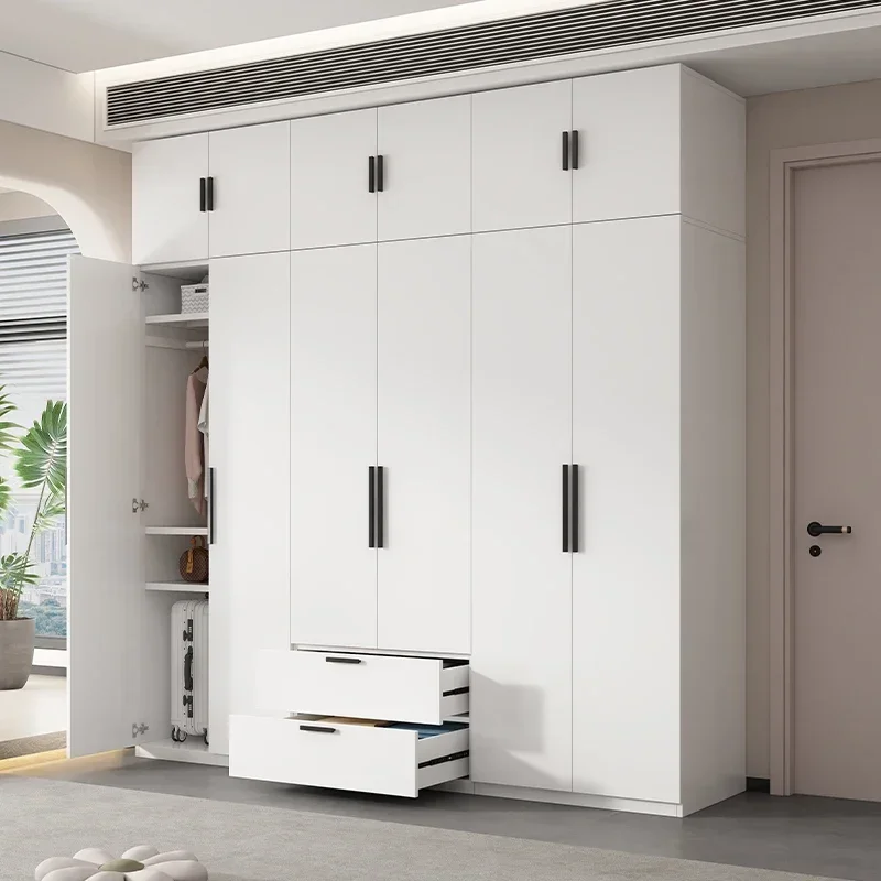 Шкафы с ящиками для хранения белый органайзер складные простые шкафы