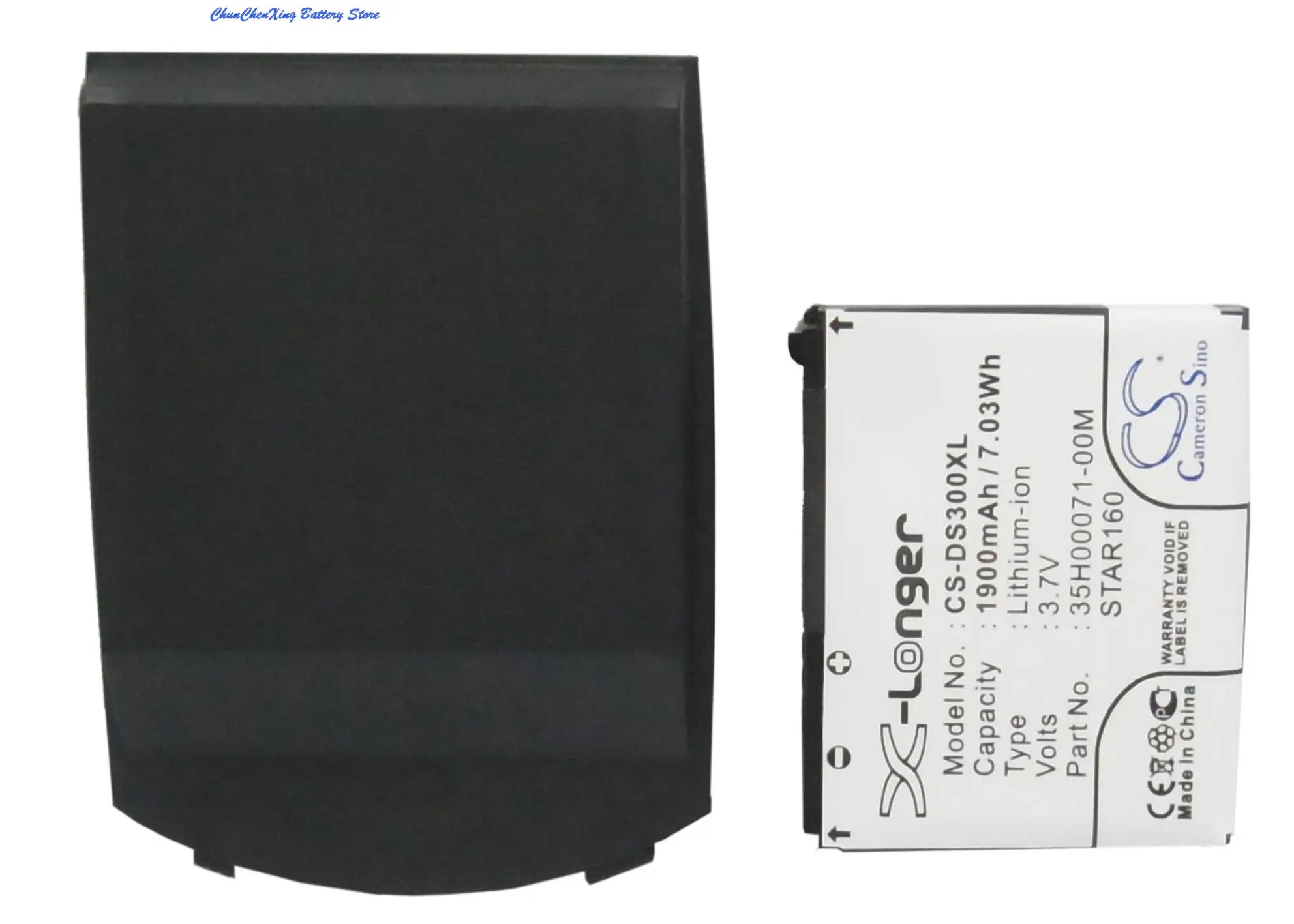 

Cameron Sino 1900mAh Battery STAR160 for HTC/DOPOD 710,S300,For Cingular 3125,For i-mate Smartflip,For Orange SPV F600,Qtek 8500