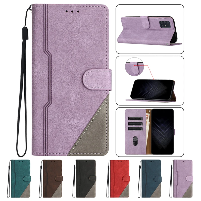 

For Samsung A71 Funda Wallet Leather Flip Case For Samsung Galaxy A71 5G UW A715 A716 A 71 Cover Magnet Card Holder Phone Bags