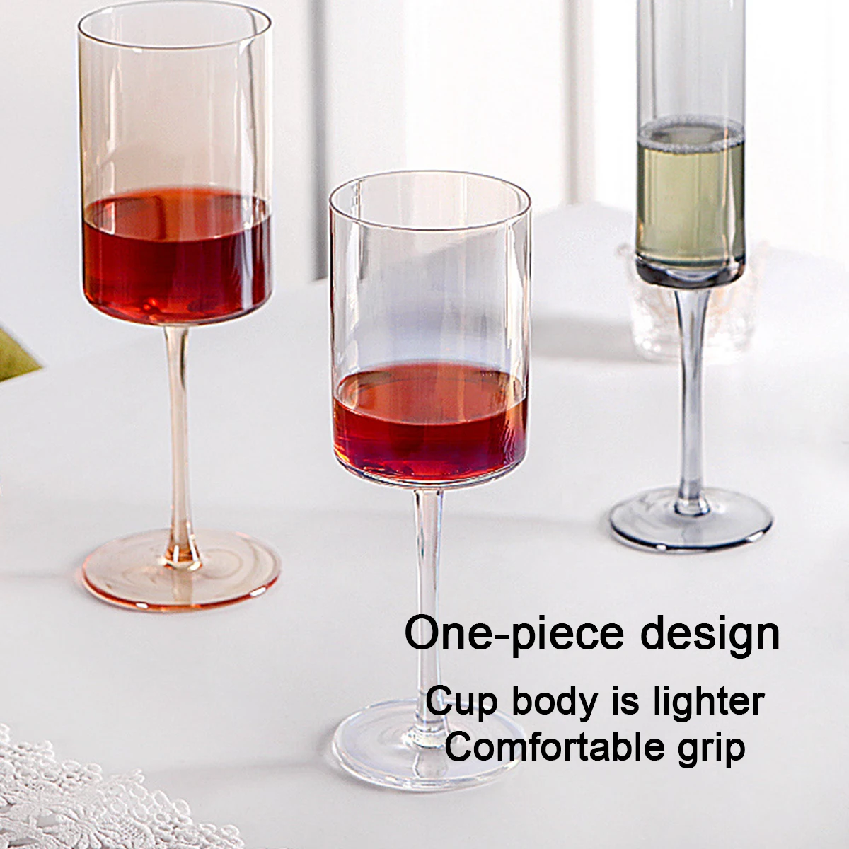 (Логотип может быть выгравирован) Хрустальный бокал объемом 180/320/450 мл янтарный