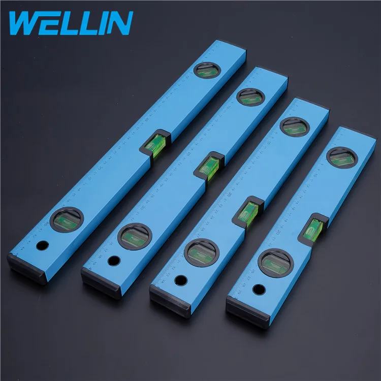 

12in Customized logo Magnetic Liquid Aluminium Level Ruler,Adjustable Water Level Tool Ruler