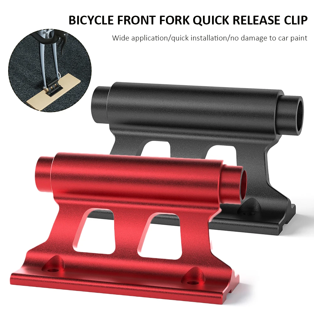 

Bike Bicycle Mount Bracket Carrier Quick Release Rack Holder Front Fork Lock Car Roof Cycling Bike Carry Rack Accessories Parts