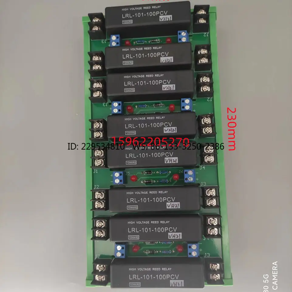 Фото Высоковольтное герконовое реле LRL-101-100PCV, оригинальный новый комплект герконовых реле для электроники и электротехники №5