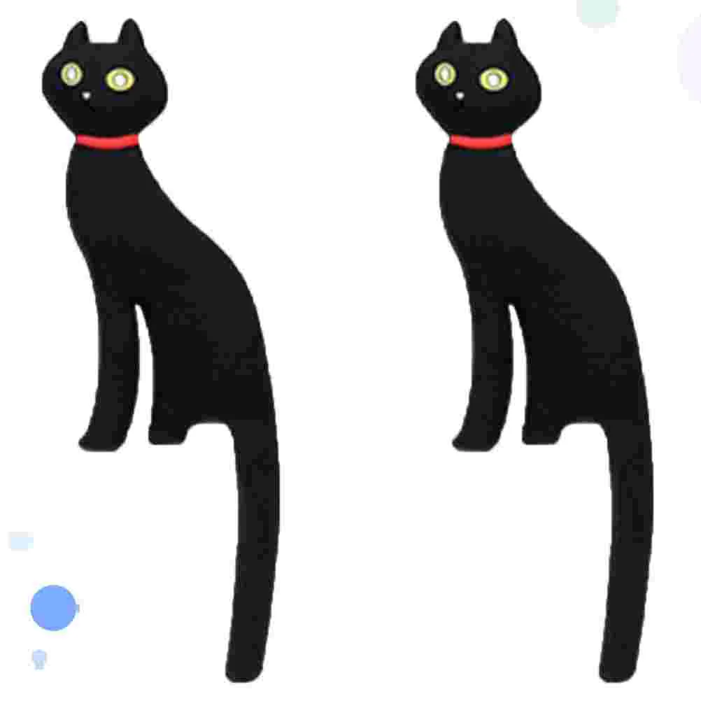 

Hooks Magnetic Cat Fridge Decorative Hangers Magnet Refrigerator Magnets Metal Hanger Stickertowel Hook Cloth Hat Utility