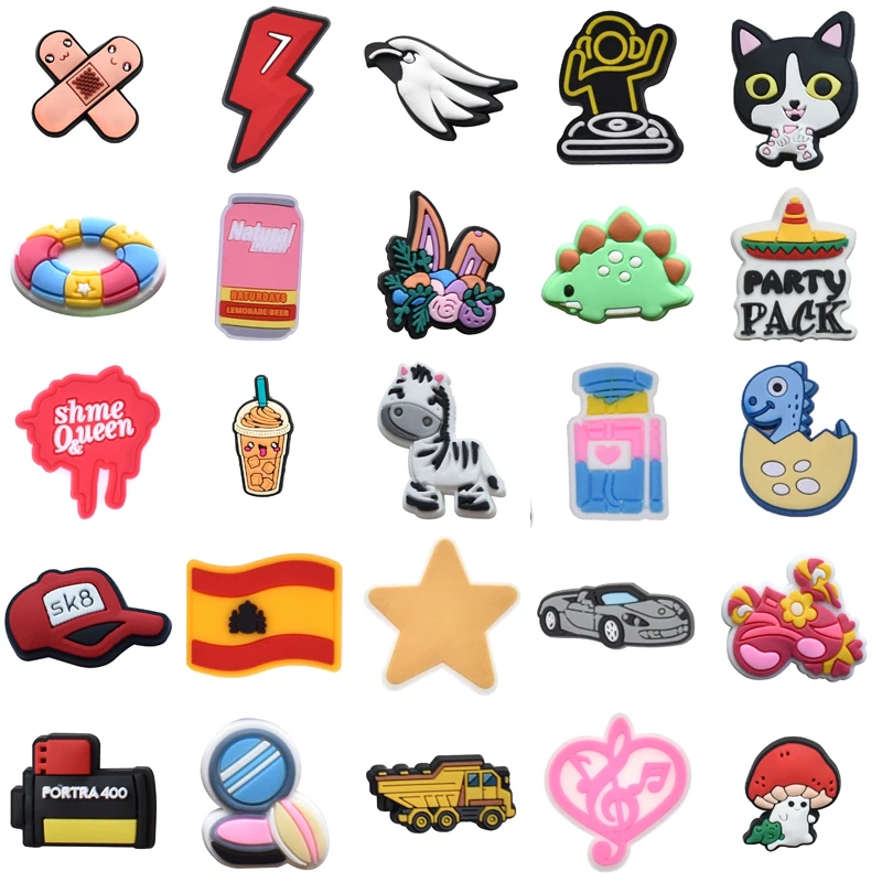 

Girl Decorations for Crocs Gifts Boy Set Jeans Para Pins Shoes Accessories Men Packs Wholesale Bulk Shoe Charms Women Charm Kids