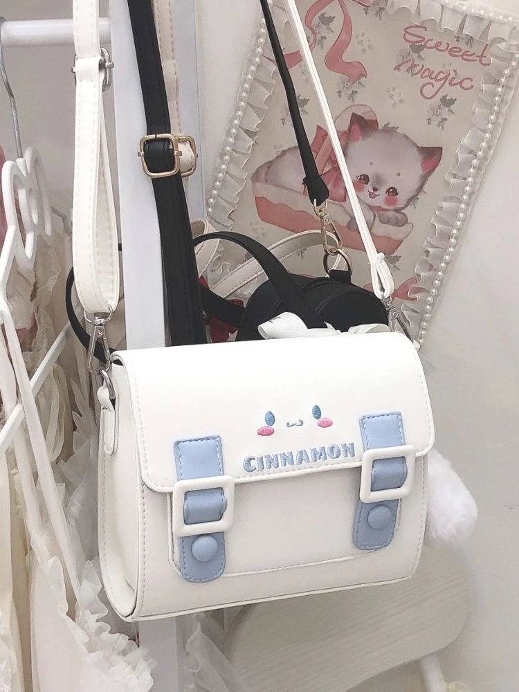 bags for women Sanrio Cute Sister Shoulder Bag Casual Big Ear Dog Crossbody Bag Student Purses and Handbags