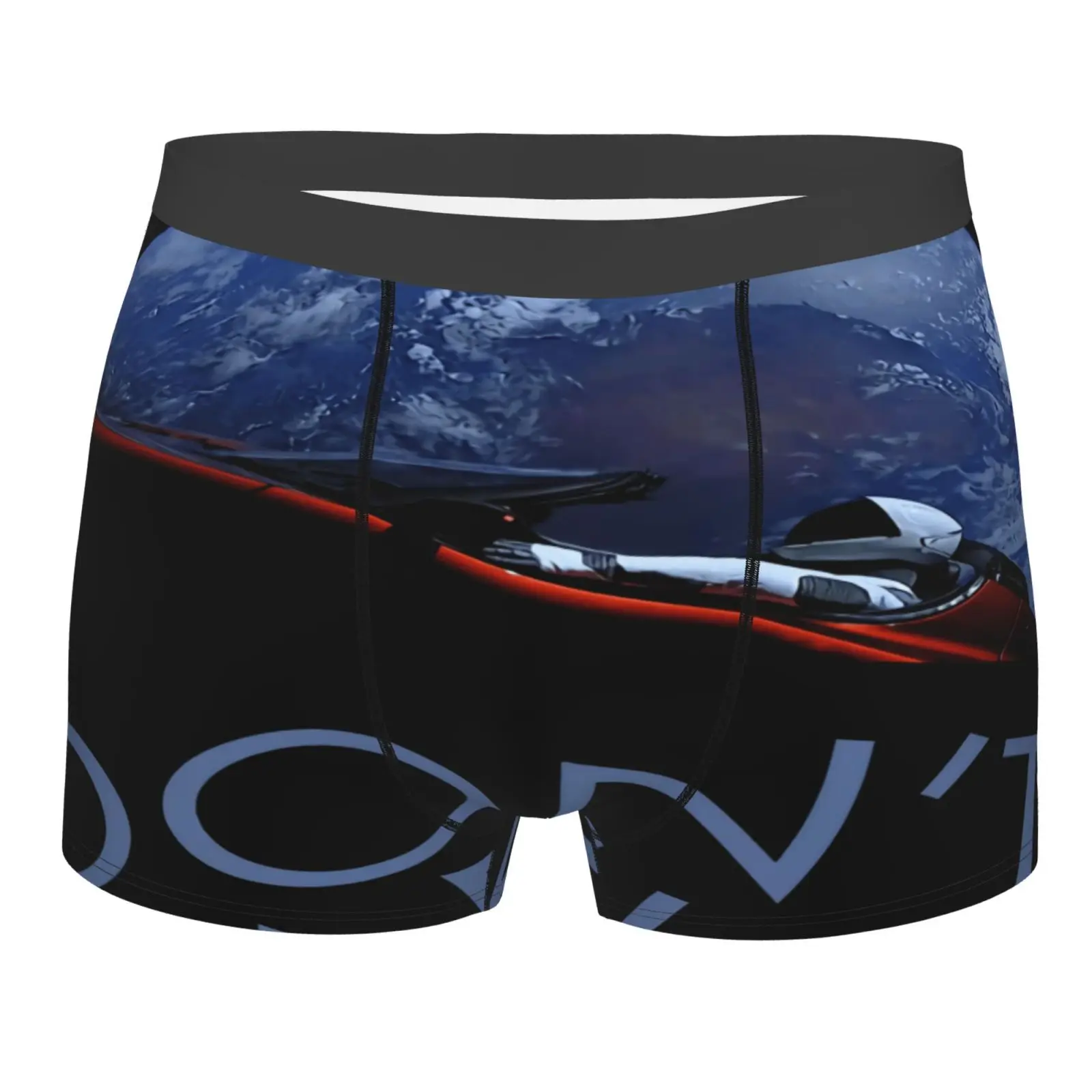 

Starman In Orbit Dont Panic Men Underwear Long Polyester Pink Underpanties Wholesale To Resell Panties And Panties Woman Print