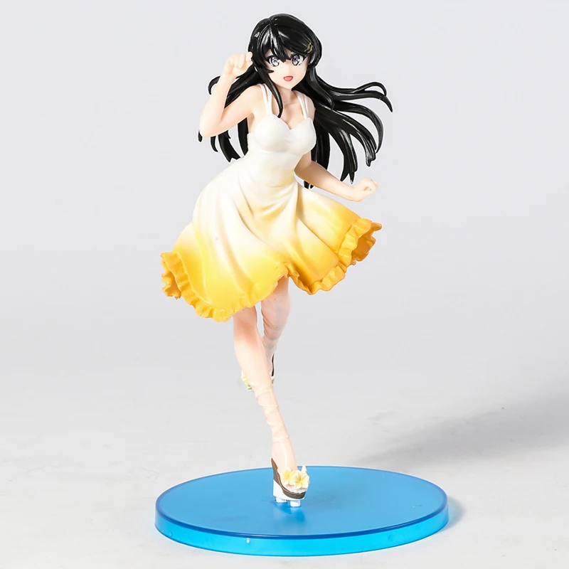 

Летнее платье Rascal «не мечтает кролика» Senpai Sakurajima Mai Ver. Модель куклы из ПВХ, подлинные фигурки