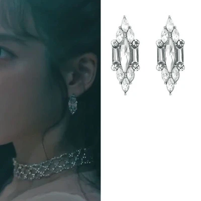 

DEL LUNA Hotel IU Korean dramas TV New Fashion personality Pearl Eardrop Elegant For Women Earrings pendientes brincos ornament