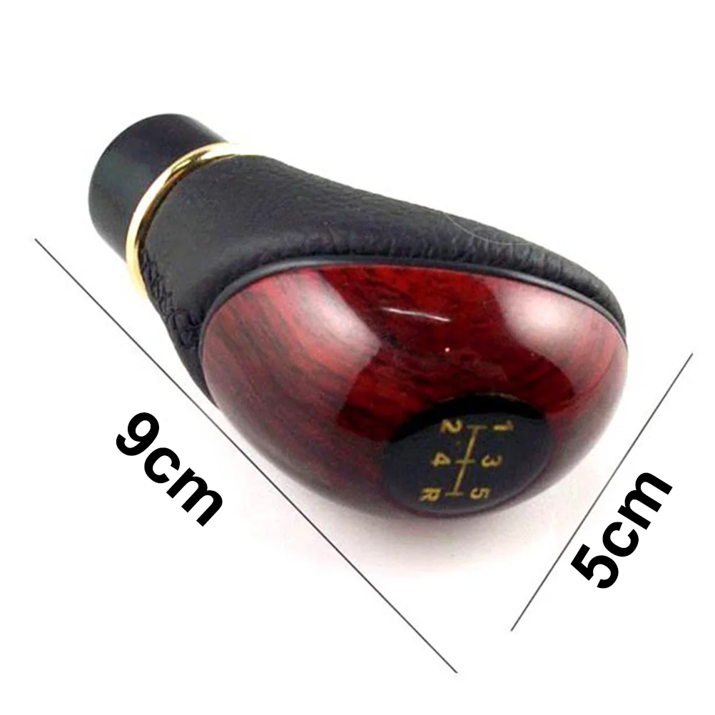 

1 PC 5 Manual Gear Artificial Peach Standard Car Gear Lever Adapter Shifter for