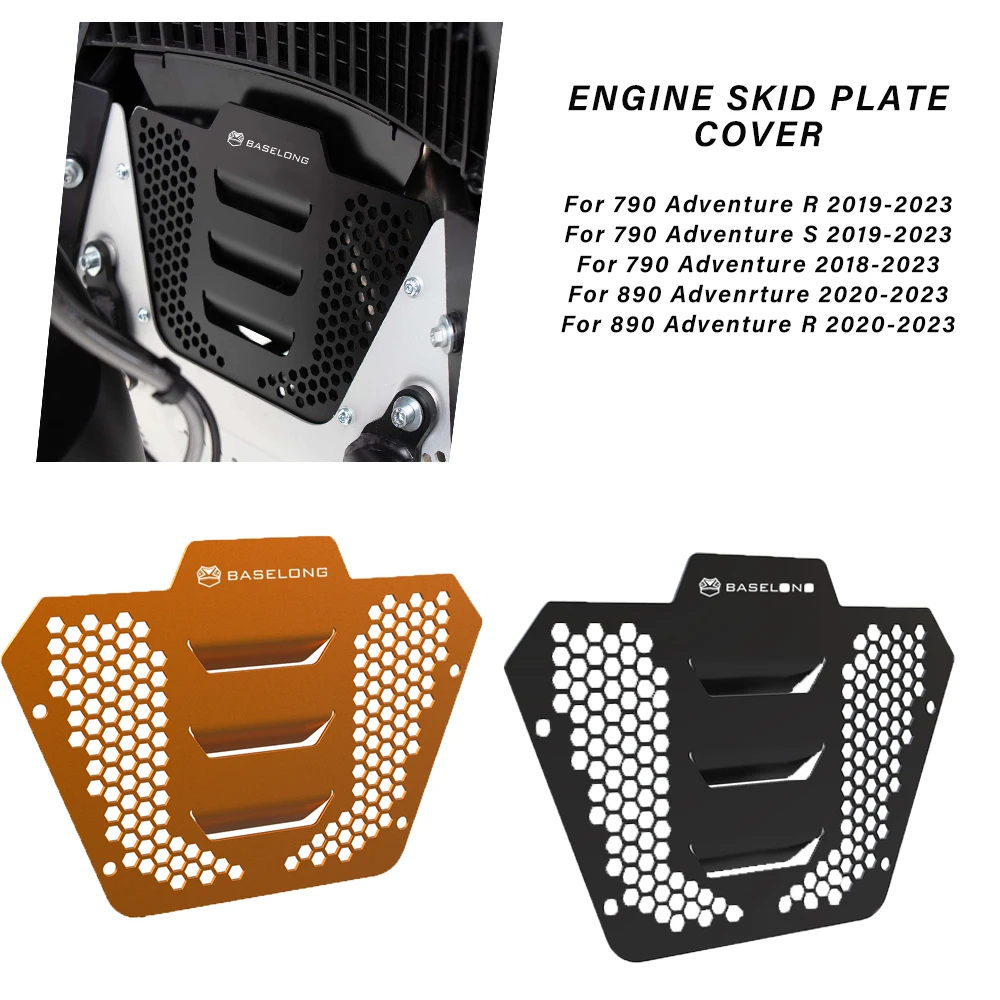 

ENGINE SKID PLATE COVER For 790 Adventure R 790 advr 790ADV 890adv r 2019 2020 2021-2023 For Husqvarna Norden 901 2022-2023