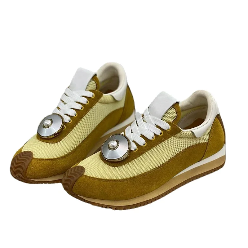 

Парные кроссовки из натуральной кожи, универсальные, для отдыха, для увеличения роста, серия Весна-Осень