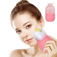 facial ice globes skin cooling ice roller mold diy body eyes face silicone massage ice cube mold facial lines reducer massaging