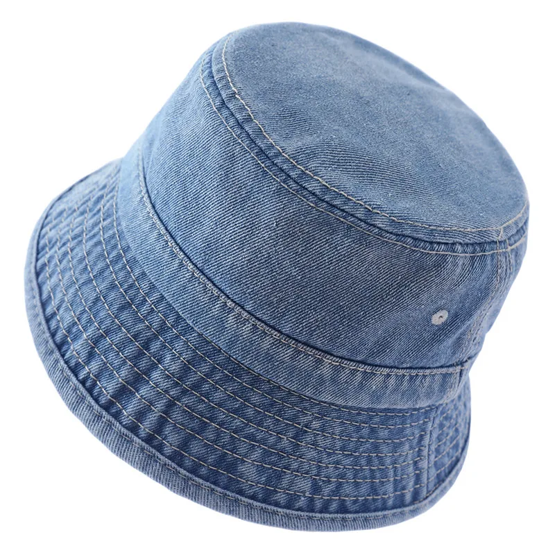 

Cotton Denim Hat for Women Men Summer Bucket Hat Boutique UV Fisherman Hat Outdoor Women Sun Hats
