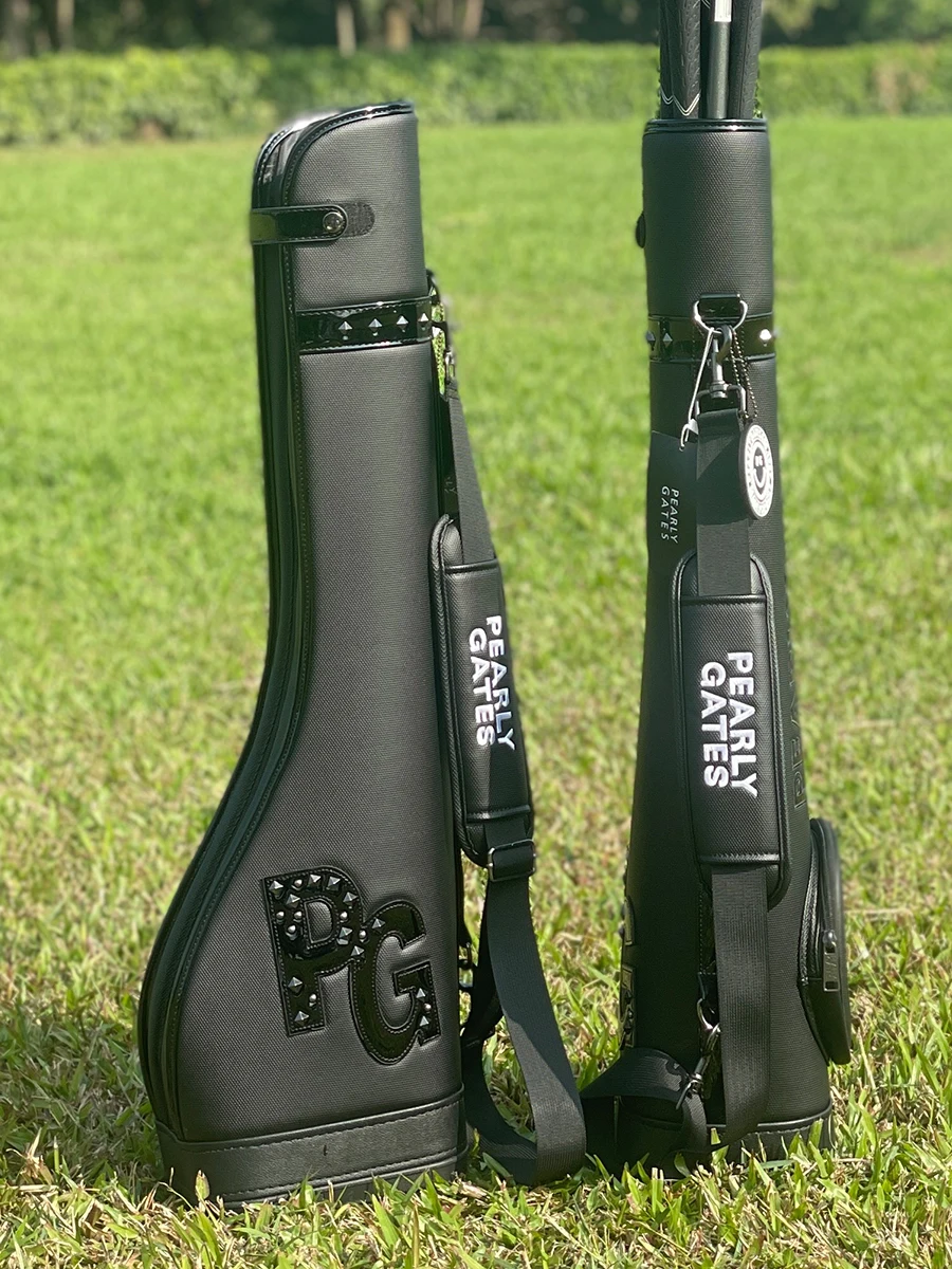 

New Golf Bag Ultra Light Portable Men's and Women's Paris Gates Rivet Logo Smile Vertical Bag Small Gun Bag 골프백