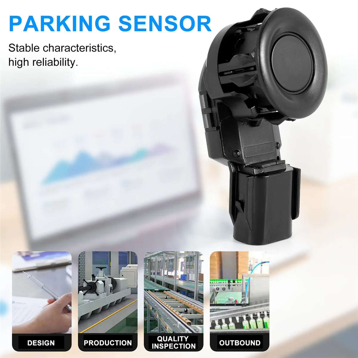 

89341-61MA0 38460 Backup Reverse Parking Assist Sensor for 89341-61MA0-38460