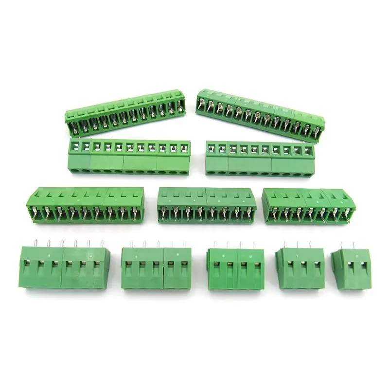 10 шт. винтовая клемма типа печатной платы KF128-2.54/3 5/3 81/5.0/5.08/7 5 мм печатная плата