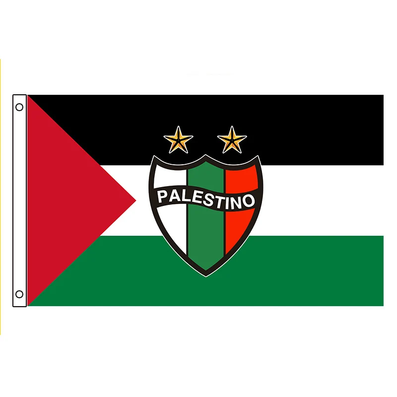 

ELECTION 3x5ft 90x150CM flag of Club Deportivo Palestino Flag Banner Advertising Decoration