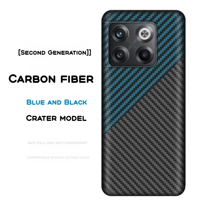 Cena Prawdziwa Czysta Osłona Z Włókna Węglowego Do Obudowy OnePlus 10T Ace Pro 5G Kolorowe Włókno Aramidowe Ultra Cienkie Etui Na Telefon One Plus 10 Pro