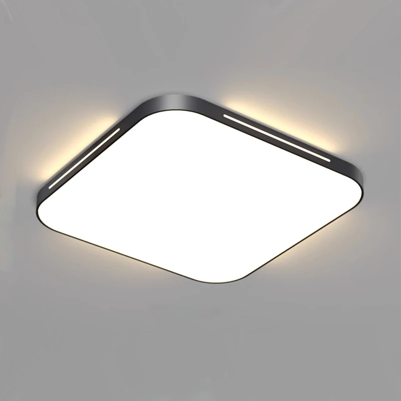 Modern Ceiling Lamp Ultra-Thin Led Light Living Room Bedroom Kitchen Ceiling Chandelie Dimmable With Remote Indoor Decor Fixture