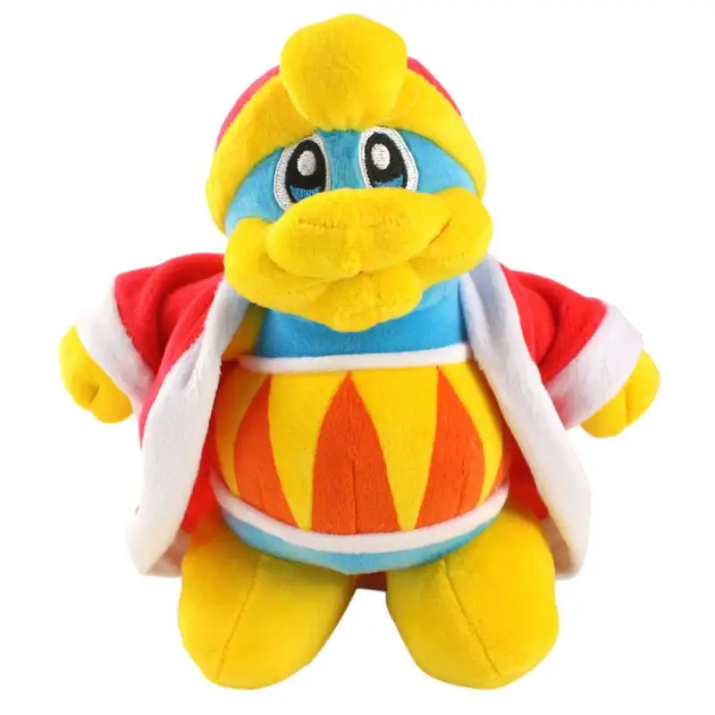 

25CM Kawaii Cartoon Anime Star Kirby Game Character Series Cute Dedede King Soft Stuffed Plush Toy Doll Kids Gift