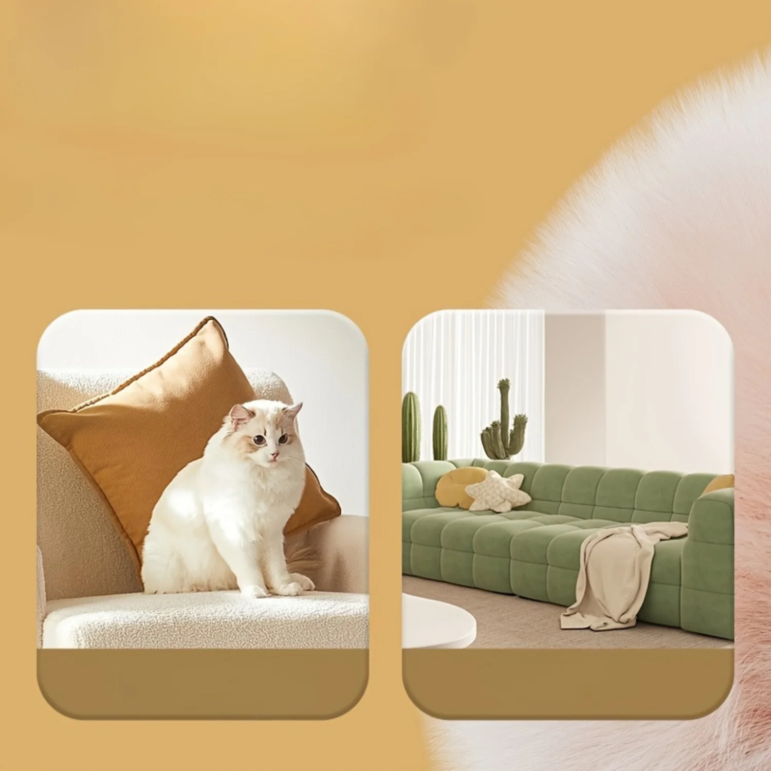 Щетка для удаления шерсти домашних животных двухсторонний электростатический