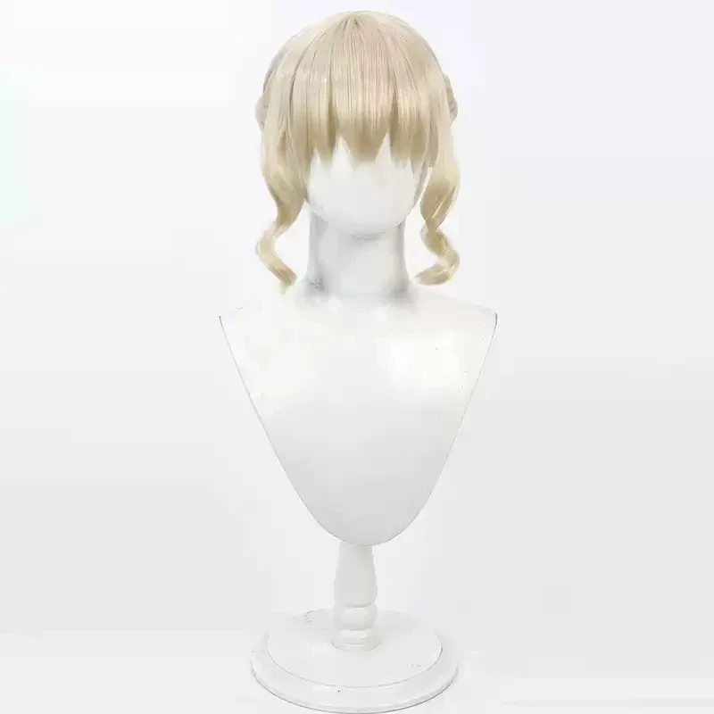 Аниме Delicious In Dungeon Thistle Косплей Парик Лоunatic Волшебник Золото Термостойкие