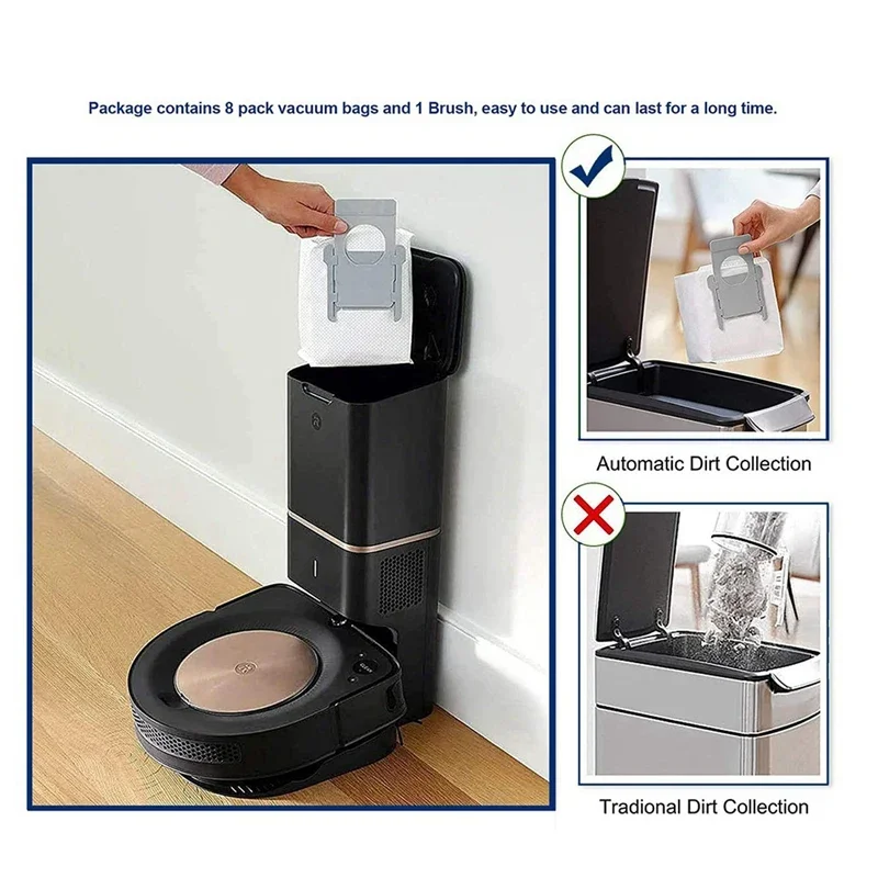 Сменный пылесборник для Roomba I7 + I3 I4 I6 I8 / Plus S9 аксессуары пылесоса