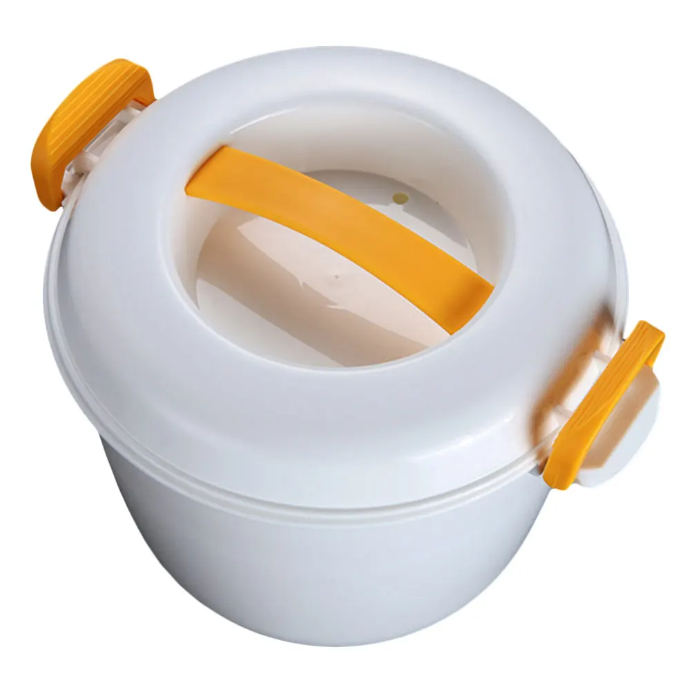 

Portable Food Container Multifunction Microwave Rice Steamer Rice Cooker Bento Lunch Box Steaming Utensils