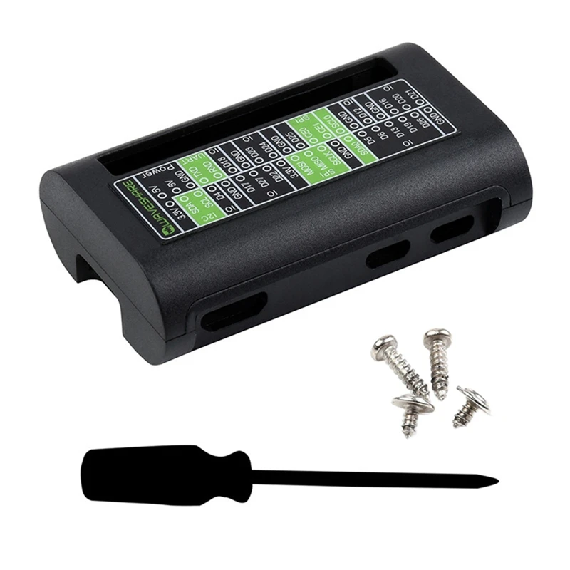 

Чехол для Raspberry Pi Zero Series, универсальный защитный чехол из АБС-пластика с интерфейсом GPIO, для Raspberry Pi Zero 2 Вт WH