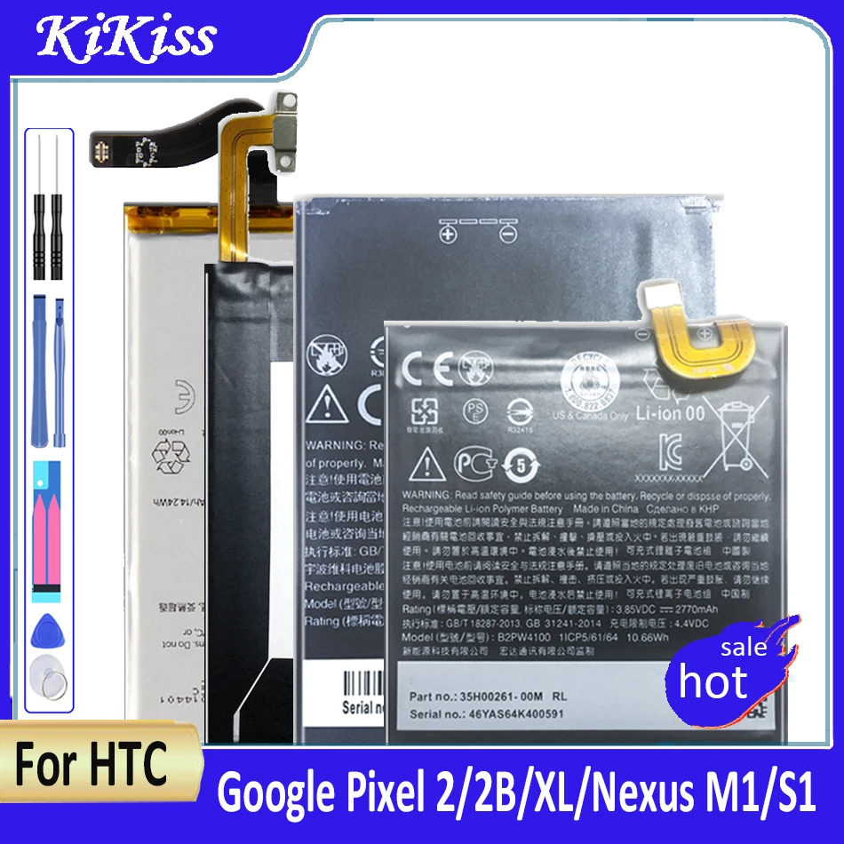 B2PW2100 B2PW4100 BG2W G011A-B аккумулятор для HTC Google Pixel XL Nexus M1 Nexus S1 Pixel2 Pixel 2 2B Pixel2B аккумуляторы