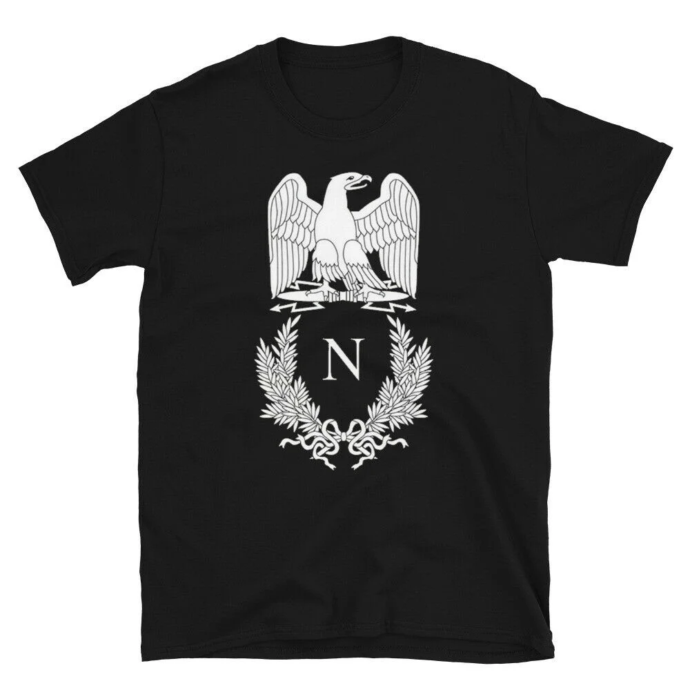 

French Pride Napoleon Bonaparte Eagle T-Shirt. Summer Cotton O-Neck Short Sleeve Mens T Shirt New S-3XL