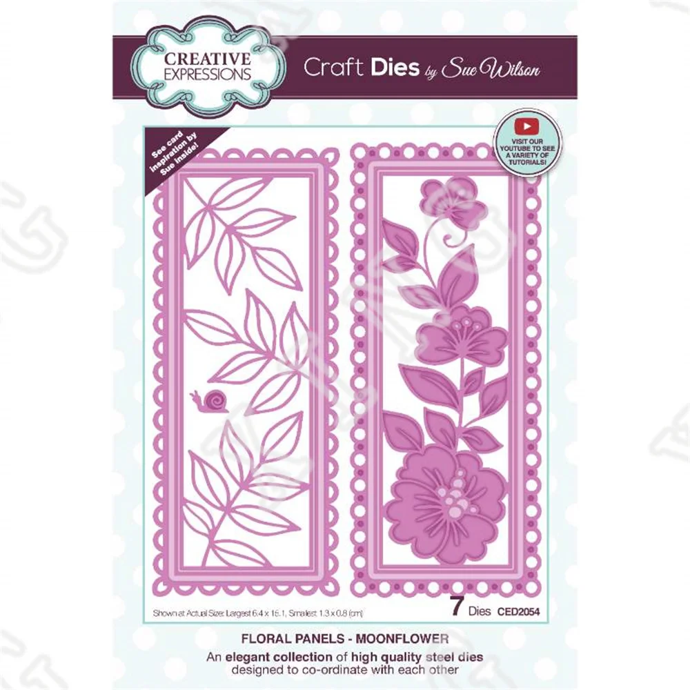 

New Moonflower Craft Metal Cutting Dies for Diy Scrapbooking Crafts Stencils Maker Photo Album Template Handmade Decoration