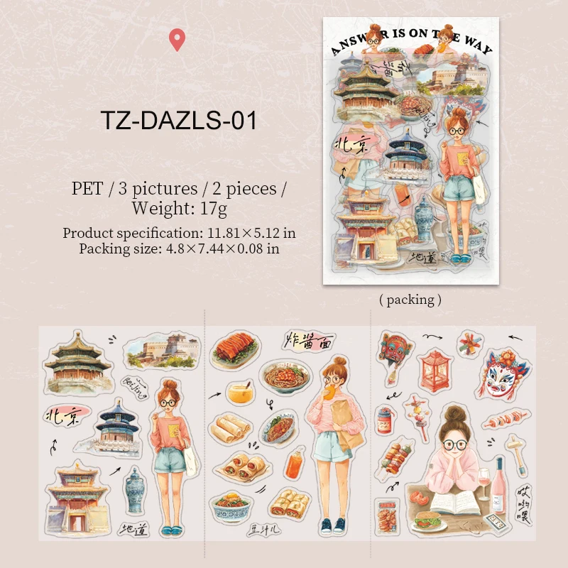 

Набор стикеров Jianwu The Answer Is on The Way