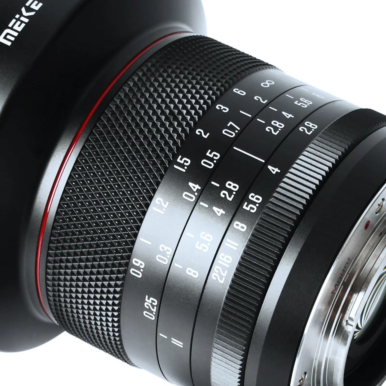 Сверхширокий объектив Meike 8 мм F2.8 Prime с нулевым искажением и ручной фокусировкой