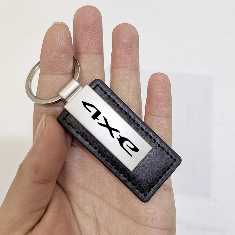 Модный металлический кожаный брелок для автомобильного логотипа JEEP 4X4 CHEROKEE COMPASS