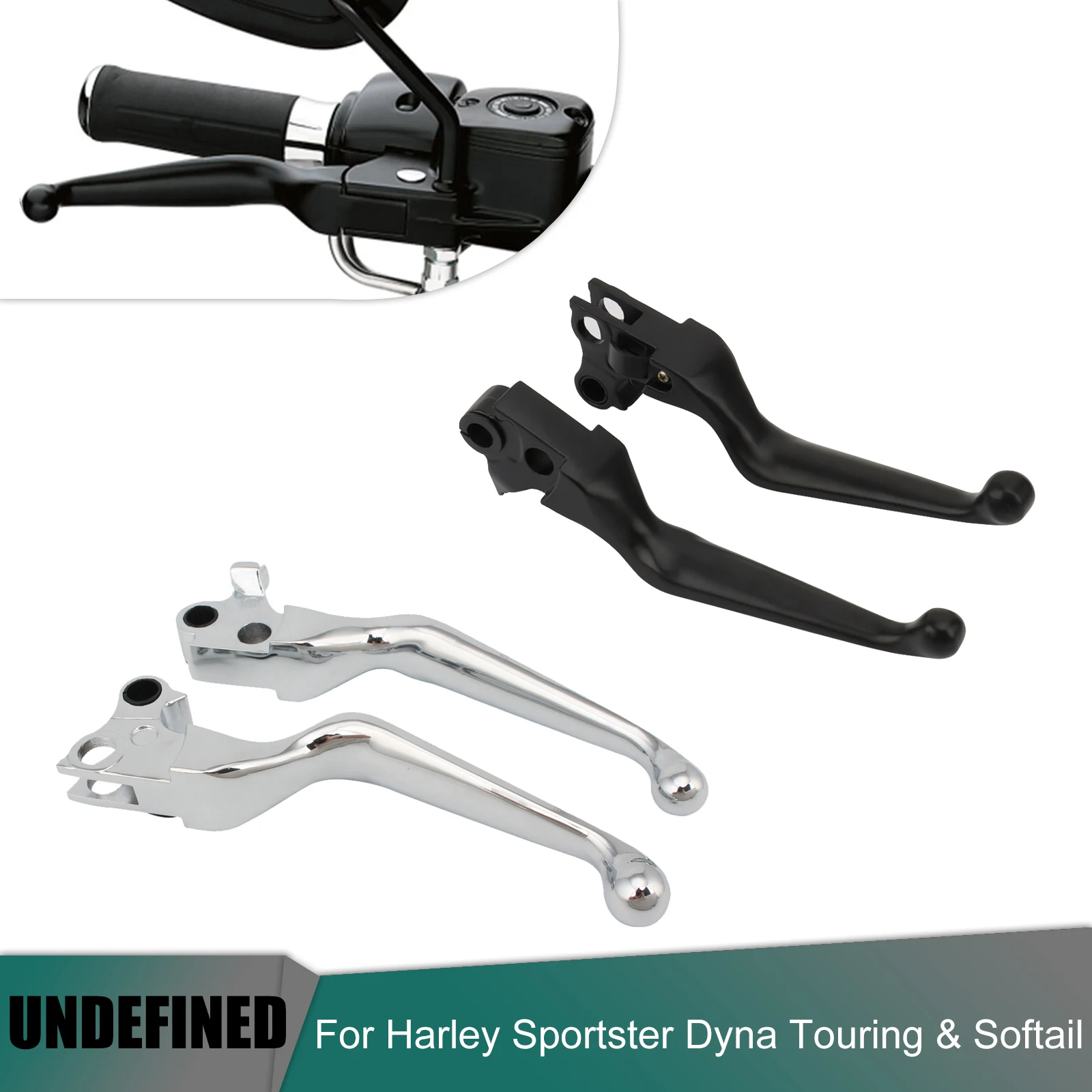 

Brake Clutch Lever Motorcycle Brake Handle Black For Harley Sportster XL 1996-2003 Softail Blackline Dyna FXD Touring Road King