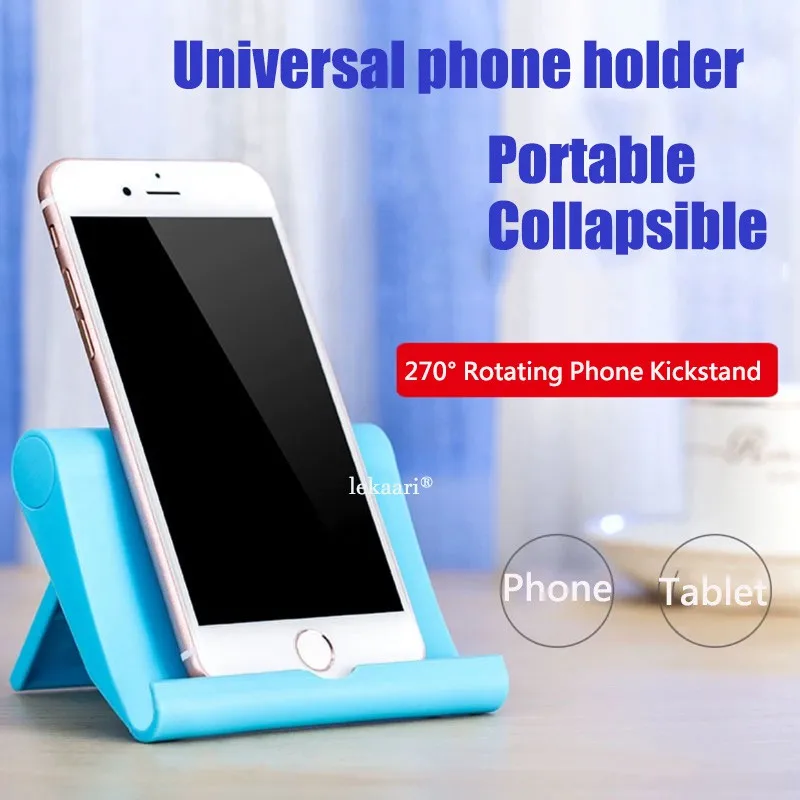 

Universal Adjusatble Cellphone Holder Support Desk Mobile Phone Stand Travel For Iphone 13 12 Pro Samsung Huawei Tablet Xiaomi