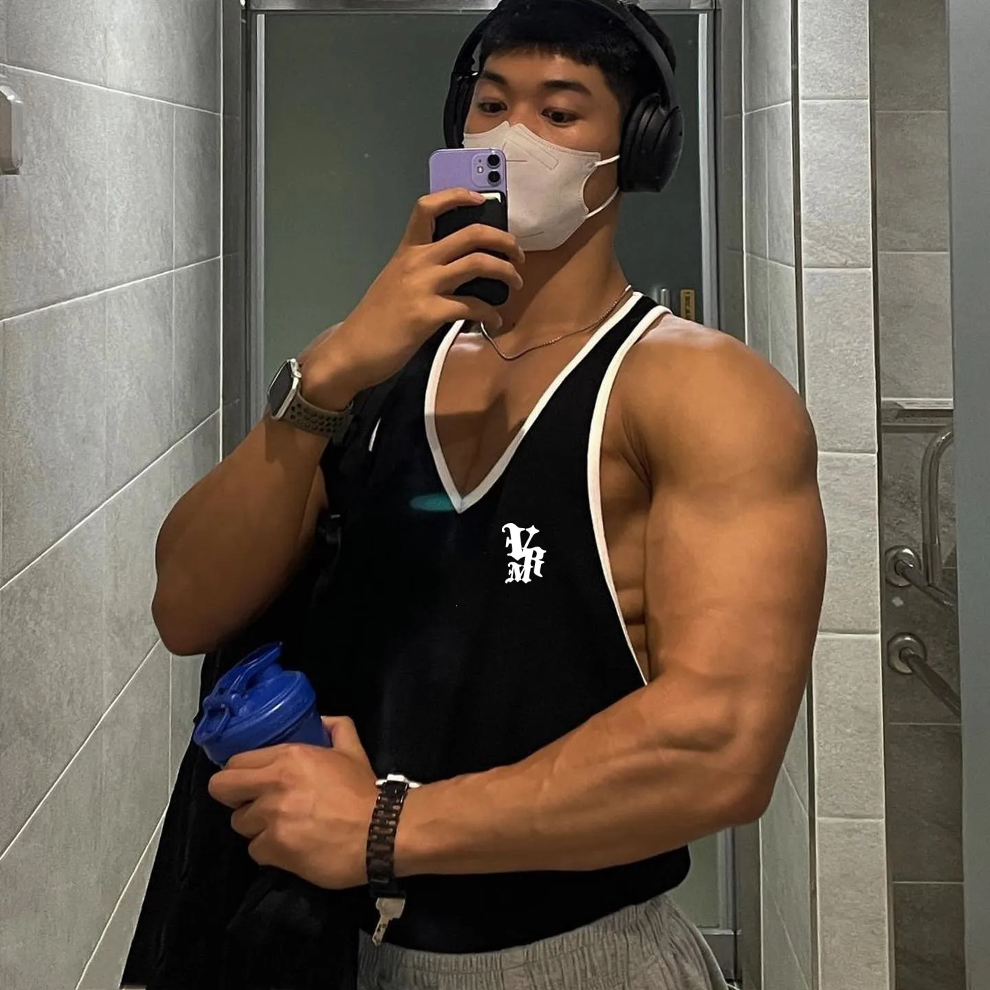 

Майка мужская быстросохнущая, тенниска без рукавов, майка для спортзала, бодибилдинга, баскетбола, дышащая Спортивная тренировочная одежда для фитнеса