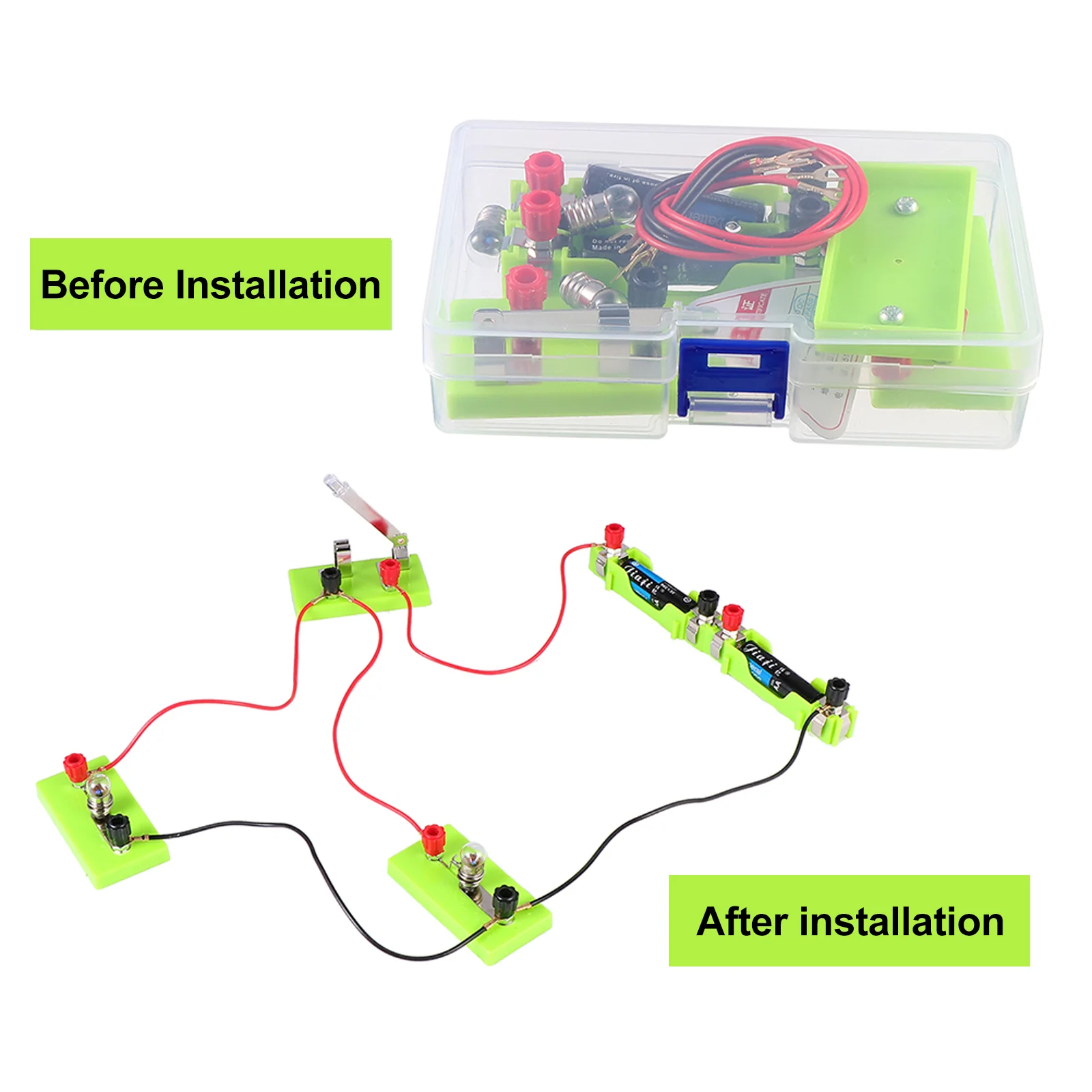 Цепной комплект держатель экспериментальной коробки для лабораторных