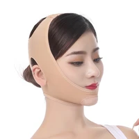 free shipping sleep lifting v face mask double chin melon seeds face carving breathable beauty instrument slimming body shaper