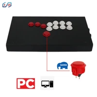 all buttons hitbox style arcade game console joystick fight stick game controller for ps4ps3pc sanwa obsf 24 30