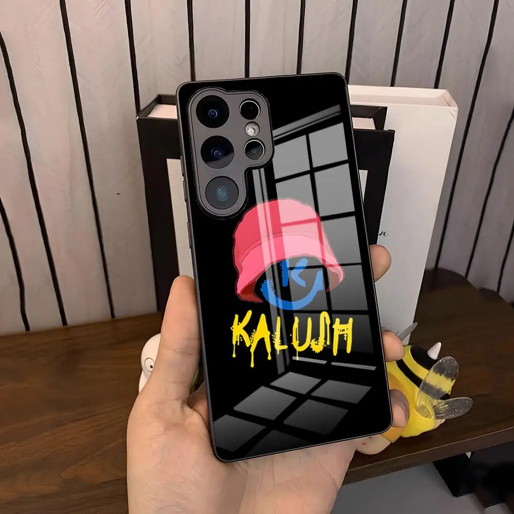 Фото Чехол для телефона Kalush Ukrainian Band для Samsung S26 Ultra S24 25 FE S22 S23 S21 A57 A37 17 A54 A34 A53 A16, стеклянная крышка №4