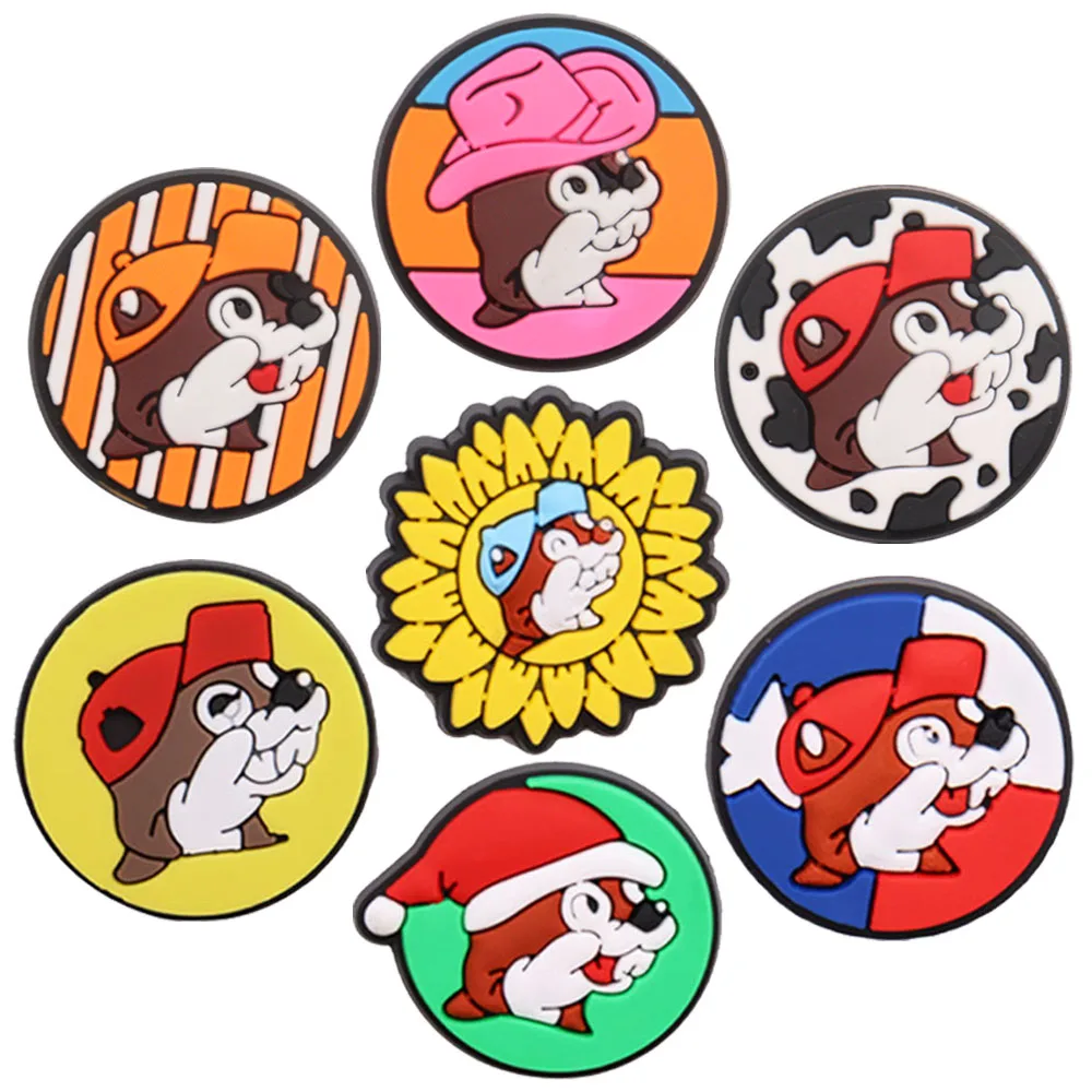 

Hot 1-15Pcs Basic Witch Mexican Cartoon Spot Dog Shoes Charms Buckle Clog Decorations DIY Wristbands Croc Jibz Kids Party Gift